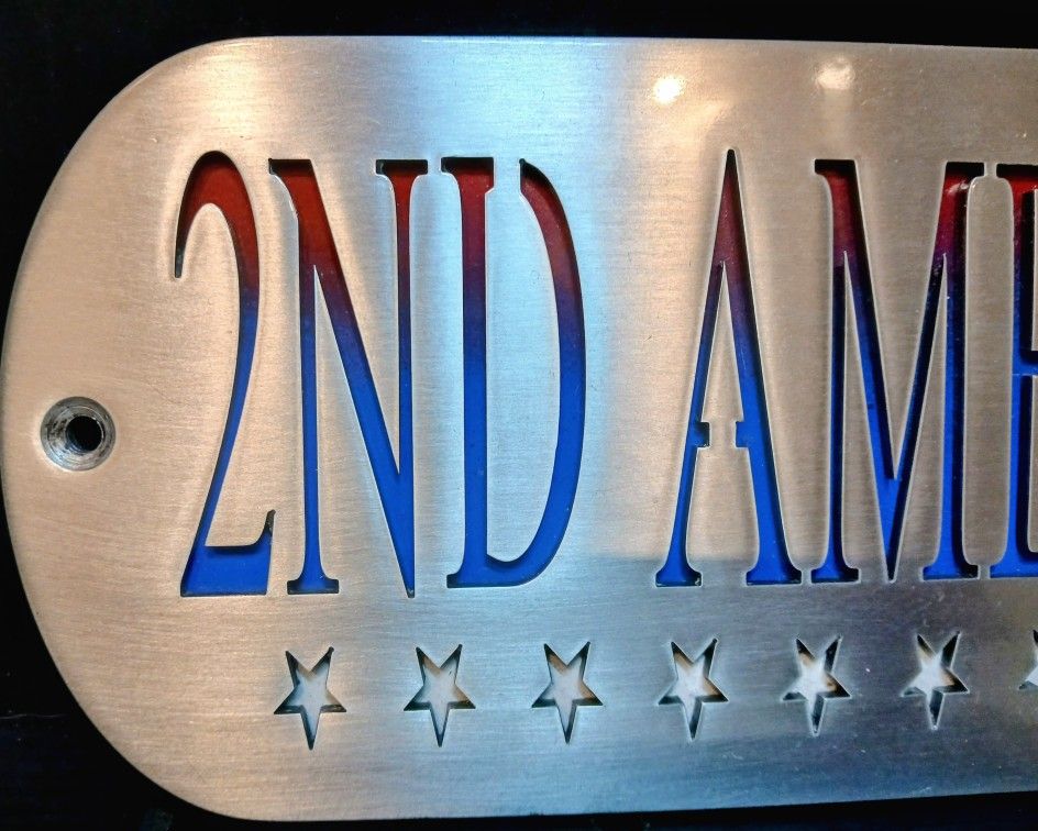 2nd Amendment Plaque & Keychain