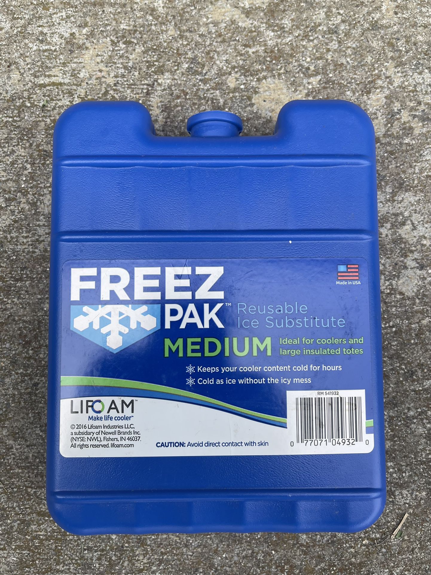 Lifoam Freez Pak Medium Reusable Ice Pack