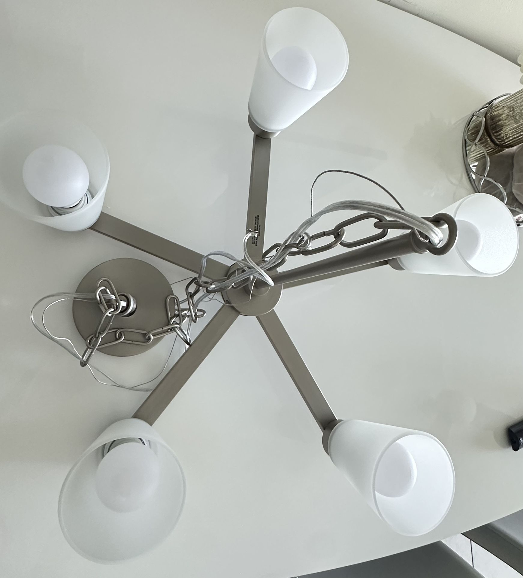 Modern 5-light ceiling light