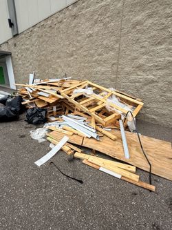 Metal Building Materials Lot – Trim, Panels, Wire Mesh & Framing – $150 OBO