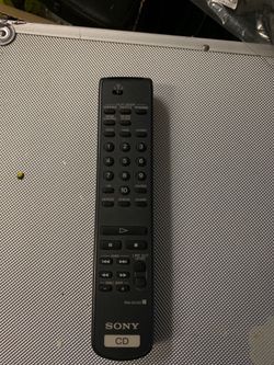 Sony remote control