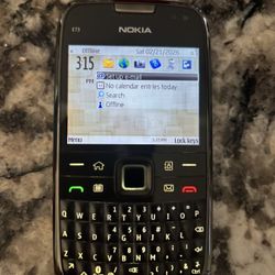 Nokia E73 Phone With Original Charger