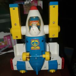1986 My First Transformer Jet- Kun Jet Airplane Action Figure 