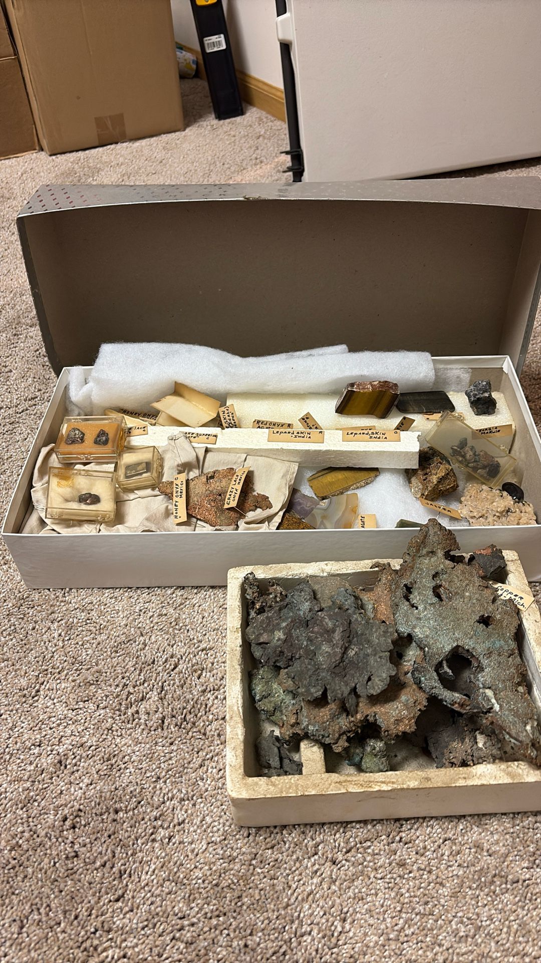 Various Rocks And Minerals