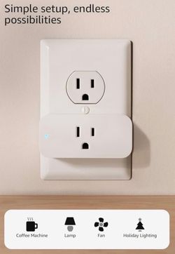 Smart Plug Works with Alexa Simple setup endless possibilities