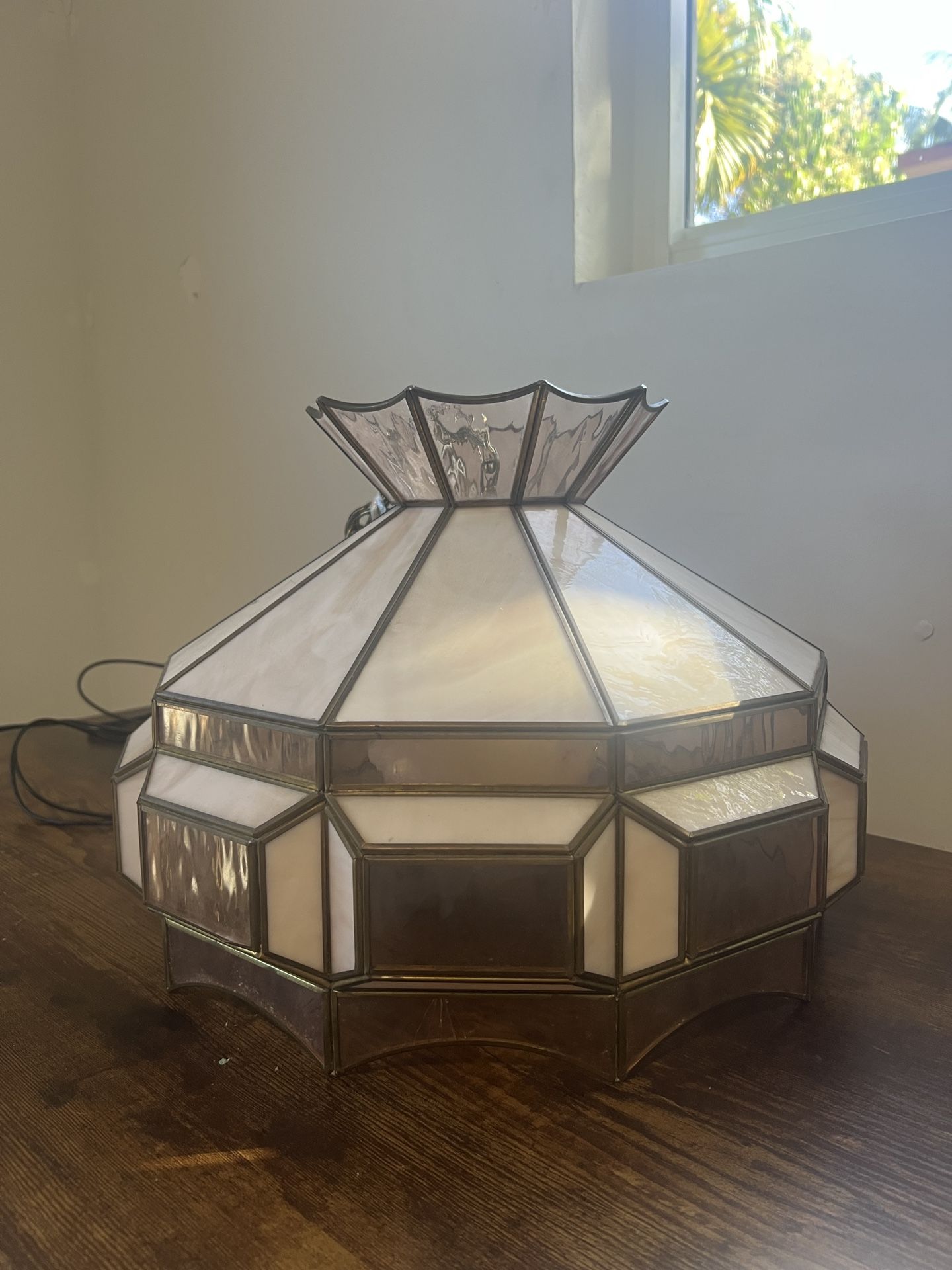 Vintage Retro Tiffany Style Chandelier
