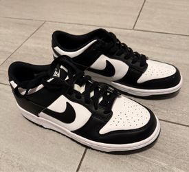 Nike Dunk Low Black White Panda Sneakers