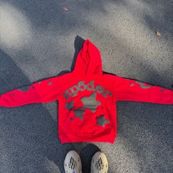 Spider Beluga Red hoodie (read Description)