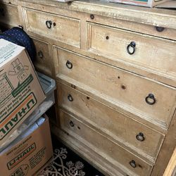 Solid Wood 9 Drawer Dresser