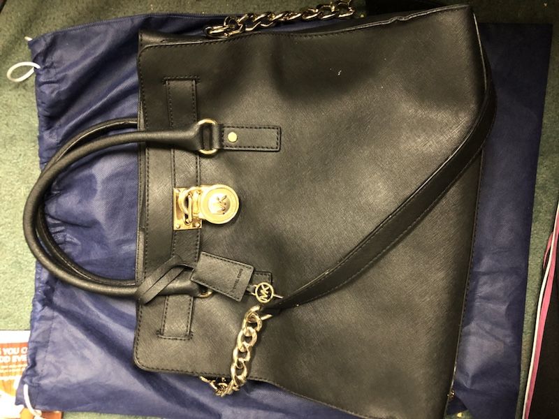 Micheal kors Hamilton purse saffiano leather