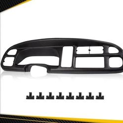 98-02 Dodge Ram 1500/2500/3500 Double Din Dash Gauge Bezel