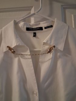 Vintage collar clips w/ pearls
