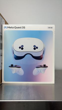 Meta quest 3s new in box pay Low down no Crdt needed