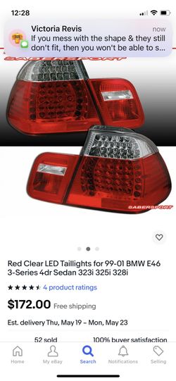 E46 2002-2006 LED Tail Lights 