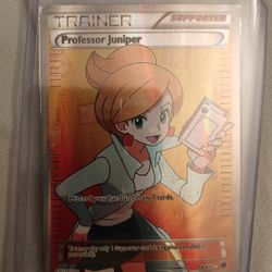 Pokemon Professor Juniper Full Art Card