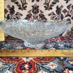 Vintage Crystal Bowl 