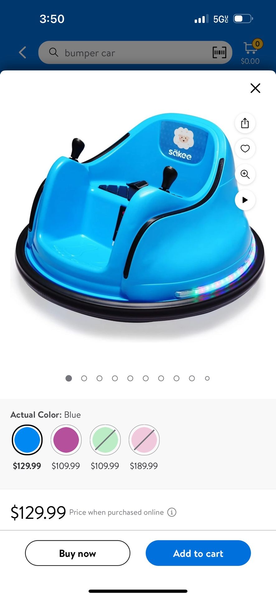 12V Bumper Car
