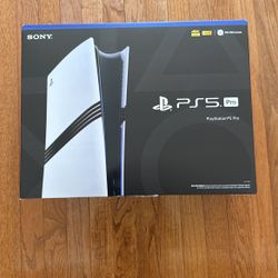 PS5 Pro, Brand new