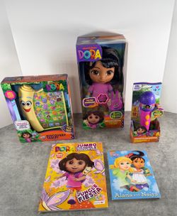 Nickelodeon Dora 5-Piece Toy Bundle