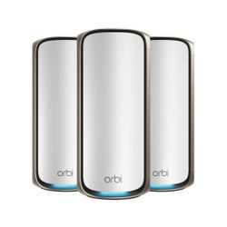 ORBI 970 SERIES QUAD BAND WIFI 7 MESH RBE973S (3 Pack)