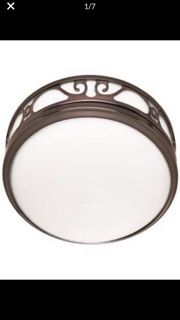 ELEGANT, Beautiful Bathroom Fan & Light