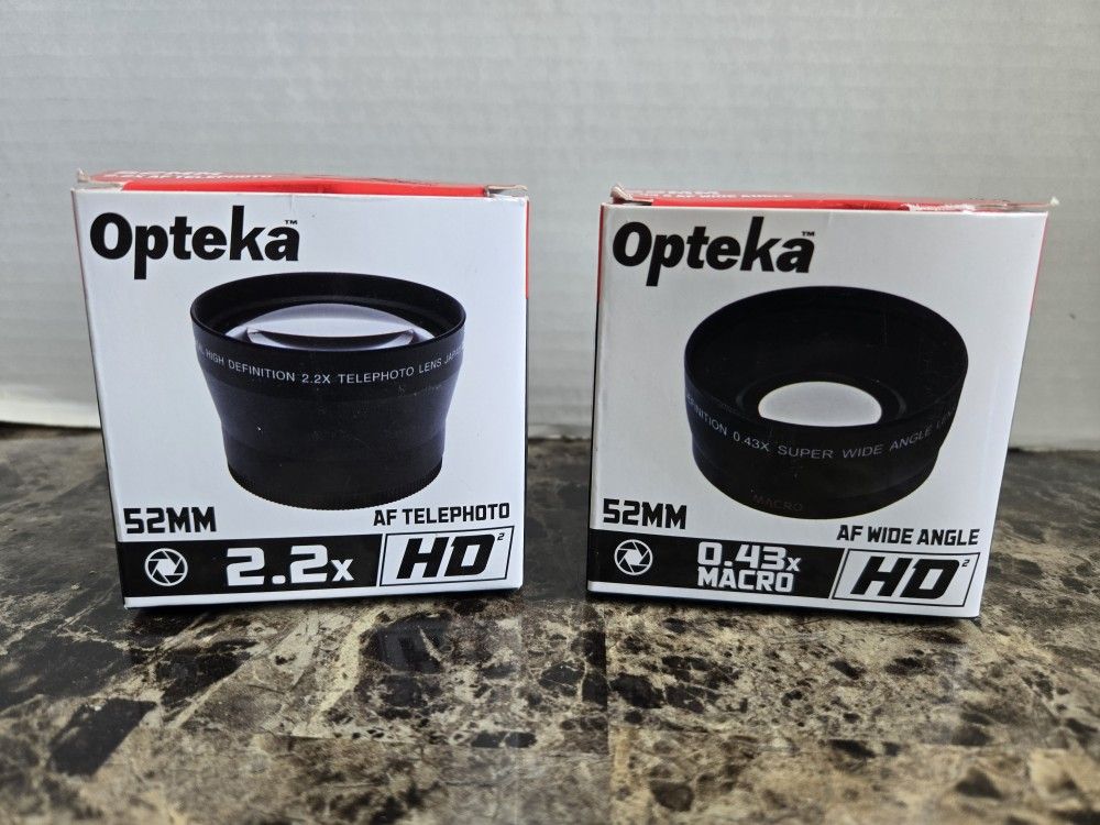Opteka 52mm Macro & Telephoto Lens