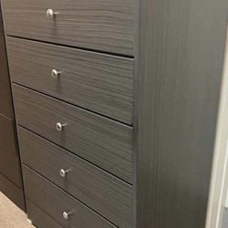 5 Drawer Grey Color 