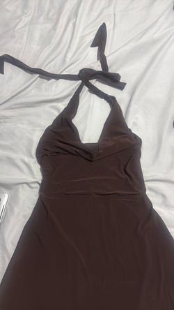 Brown dress