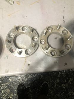 1inch Chevy 5x5  Lug Spacers
