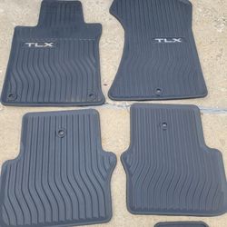 2018-20 Acura TLX Factory Rubber Floor Mats 