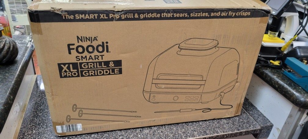Ninja Foodi Smart XL PRO Grill & Griddle NEW IG651qbk