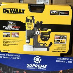 DEWALT 20V MAX 2in Magnetic Drill Press with FLEXV ADVANTAGE Kit $1900 