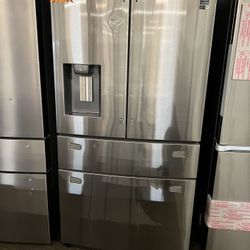 Samsung Stainless Steel Four Door Refrigerator   P