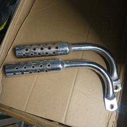Metal Exhaust Pipes (for show)