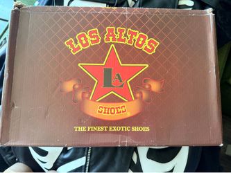 Los Altos Caiman/Ostrich skin shoes