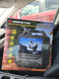 Monster Vision 2 16.5 screen speaker
