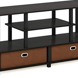 Large TV Stand Up To 50" WITH THE STORAGE BIN