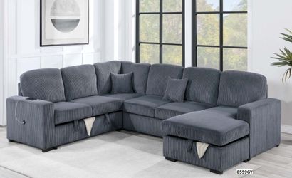 SECTIONAL SLEEPER W/ STORAGE CLOSEOUT SALE!