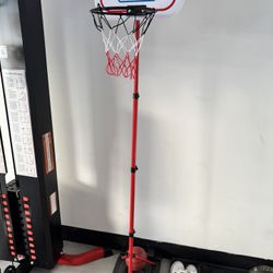 Basketball Hoop For Kids With Two Balls