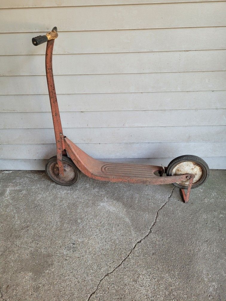 Vintage Push Scooter 