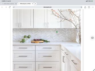 Kitchen / Office Cabinets and Countertops - White Shaker and Modern Grey Flat Panel - 50 linear feet total of lowers and uppers, take a portion or all