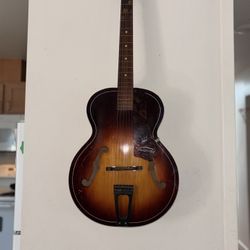 RARE Harmony 1960s H1215 Acoustic Guitar Sunburst