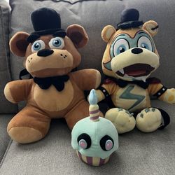 FNAF Five Nights At Freddy’s Backpack Plushies 