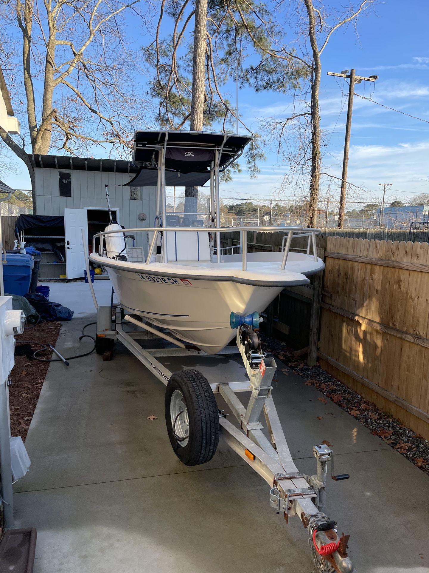 97 Carolina skiff Sea Chaser 210