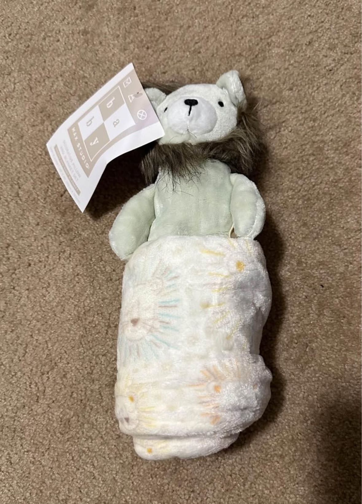 Max Studio Baby Blanket & Toy