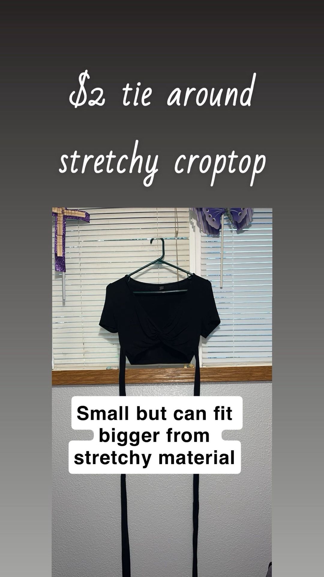 Black Croptop