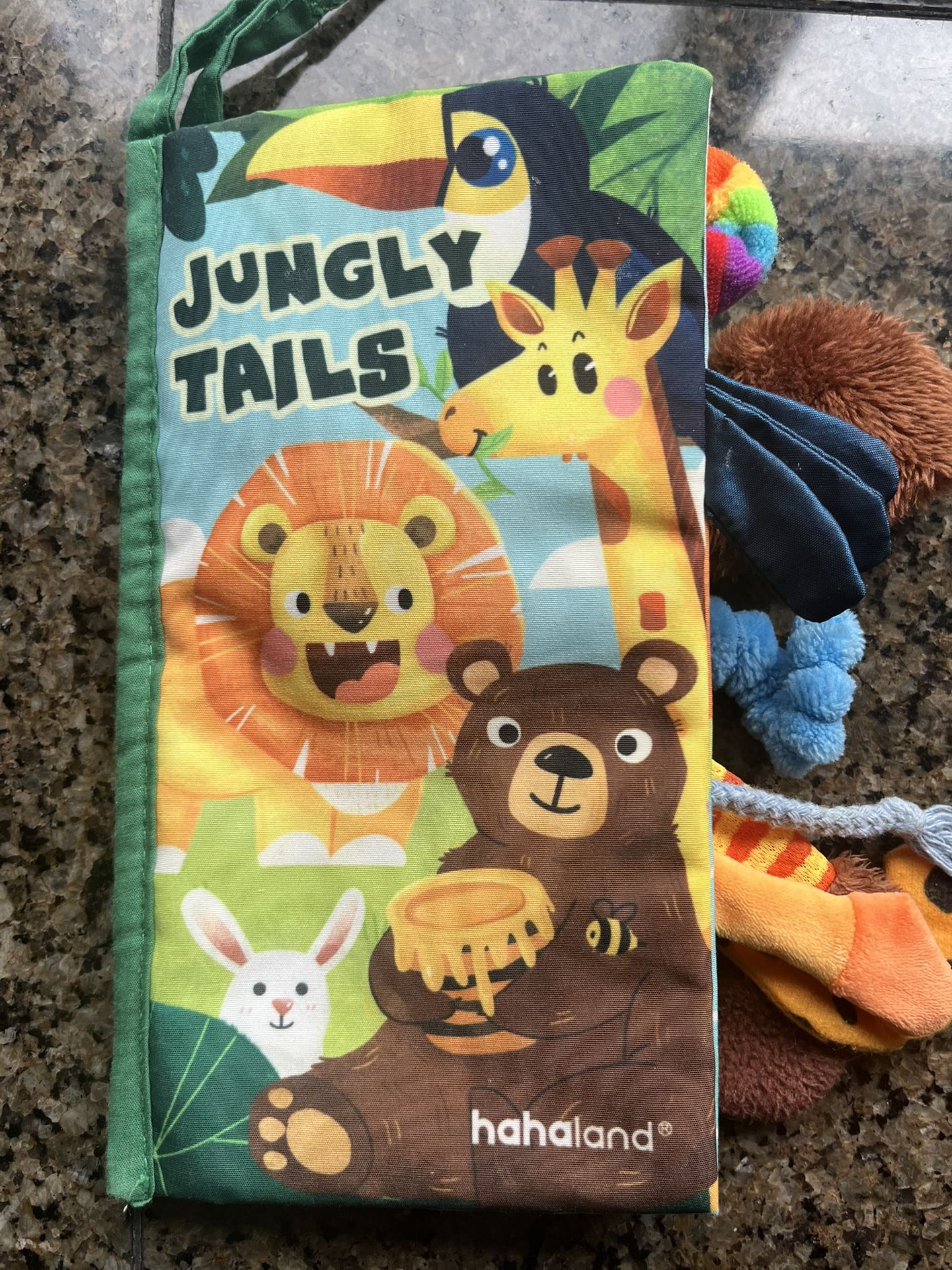Baby First Cloth Books Jungle Tail&Marine Life 