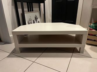 IKEA Lack White Corner TV Stand
