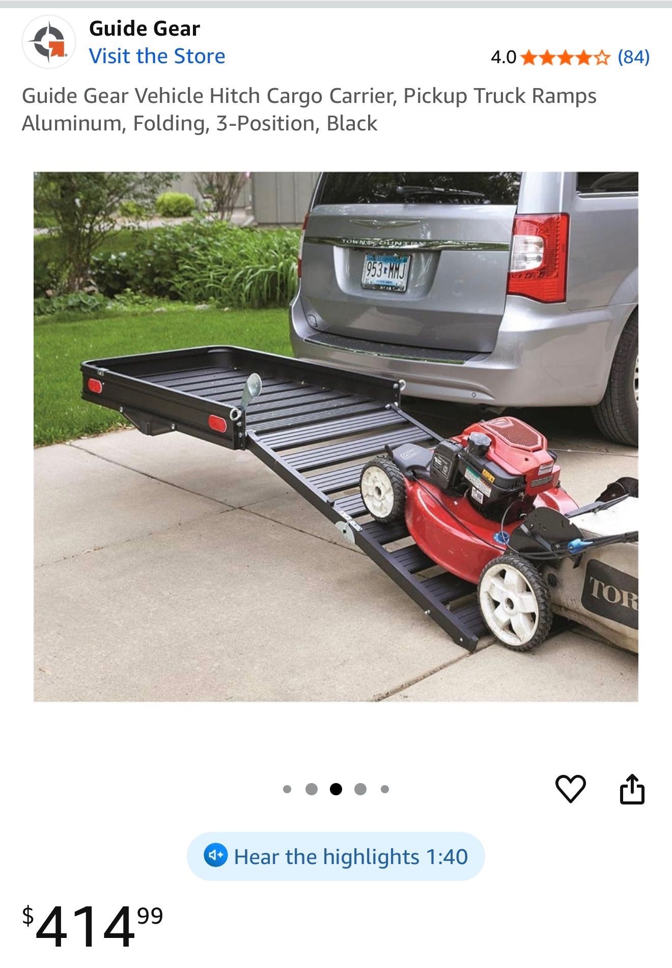 2021 Pride Zero Turn 8 Electric Scooter And Accessories 