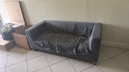 Sofa for Sale – Solid Frame, Needs New Upholstery